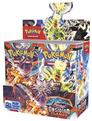 Pokémon TCG Scarlet & Violet Obsidian Flames Booster Box Buy Pokémon TCG Scarlet & Violet Obsidian Flames Booster Box