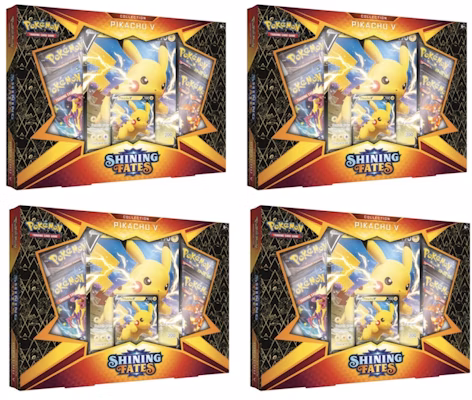 シャイニースターV ピカチュウVコレBOX 4個セット
Buy シャイニースターV ピカチュウVコレBOX 4個セット