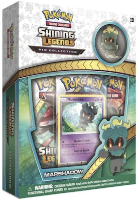 Pokémon TCG Shining Legends Pin Collection Marshadow Buy Pokémon TCG Shining Legends Pin Collection Marshadow
