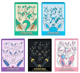Kotak Hadiah Pokémon TCG Eevee GX Espeon, Glaceon, Sylveon, Leafeon & Umbreon (Cina) Order Kotak Hadiah Pokémon TCG Eevee GX Espeon, Glaceon, Sylveon, Leafeon & Umbreon (Cina)