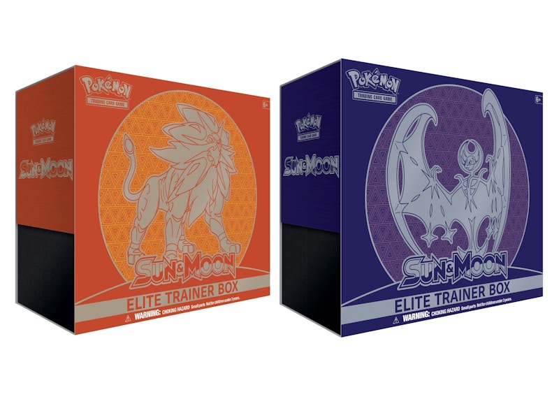 Pokémon TCG Sun & Moon Solgaleo/Lunala Elite Trainer Box 2x Bundle