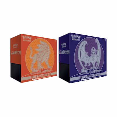 Poké TCG S&M Solgaleo/Lunala Elite Trainer Box 2x Bundle