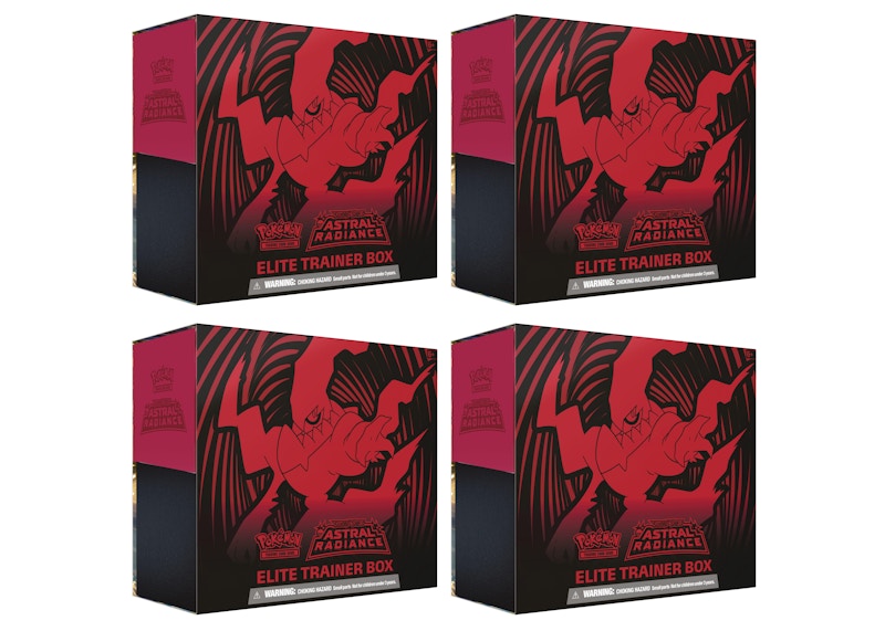 Pokémon TCG Sword & Shield Astral Radiance Elite Trainer Box 4x Lot