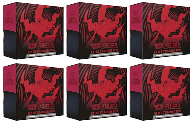 포켓몬 TCG 소드&실드 아스트랄 라디언스 ETB 6개 세트
Buy 포켓몬 TCG 소드&실드 아스트랄 라디언스 ETB 6개 세트