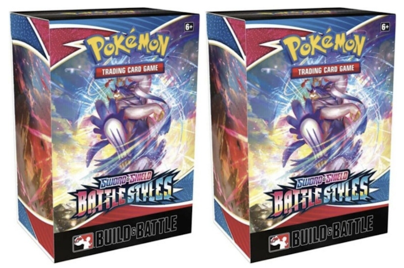 Buy ポケモンカードゲーム ソード&シールド バトルスタイル 構築＆バトルBOX 2個セット
