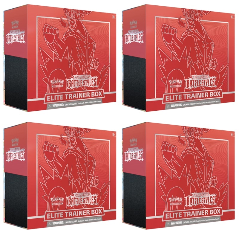 pokemon-tcg-sword-and-shield-battle-styles-elite-trainer-box-single-strike-4x-lot