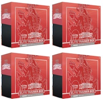 Pokémon TCG Sword & Shield Battle Styles Elite Trainer Box Single Strike 4x Lot Pokémon TCG Sword & Shield Battle Styles Elite Trainer Box Single Strike 4x Lot