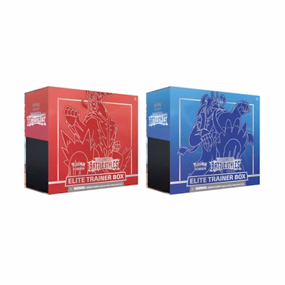 Pokémon TCG Sword & Shield Battle Styles Elite Trainer Box Single Strike/Rapid Strike Bundle