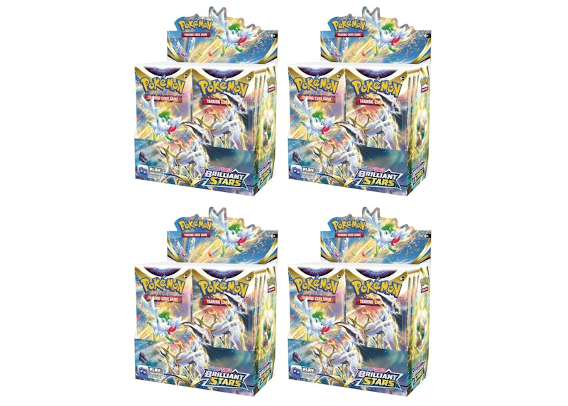 Buy 寶可夢集換式卡牌遊戲 劍與盾 光輝之星 加值補充包箱 4盒裝