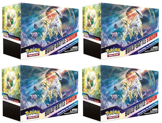 포켓몬 TCG 빛나는 별 빌드&배틀 스타디움 4개 세트
Buy 포켓몬 TCG 빛나는 별 빌드&배틀 스타디움 4개 세트