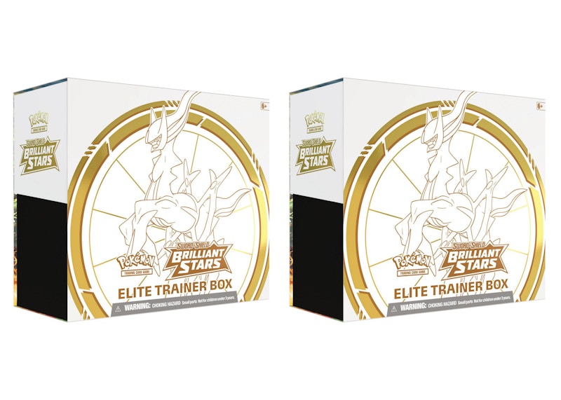 Pokémon TCG Sword & Shield Brilliant Stars Elite Trainer Box 2x Lot