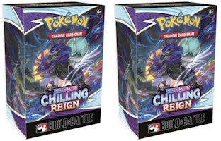 Pokémon TCG Sword & Shield Chilling Reign Build & Battle Box 2x Lot Pokémon TCG Sword & Shield Chilling Reign Build & Battle Box 2x Lot