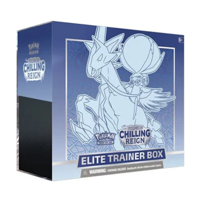Poké TCG S&S Chilling Reign Elite Trainer Box (Ice Rider Calyrex)