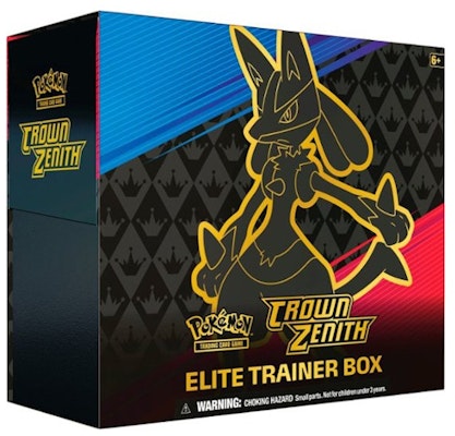 Pokémon TCG Sword & Shield Crown Zenith Elite Trainer Box Buy Pokémon TCG Sword & Shield Crown Zenith Elite Trainer Box