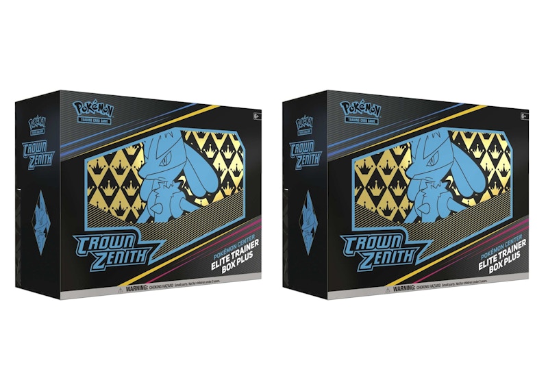 Buy 포켓몬스터 TCG 소드&실드 크라운 천정 포켓몬센터 엘리트 트레이너 박스 2개 세트 
