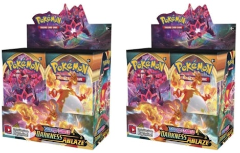 宝可梦卡牌游戏 剑与盾 黑暗燃烧增强包盒 2盒装 Buy 宝可梦卡牌游戏 剑与盾 黑暗燃烧增强包盒 2盒装
