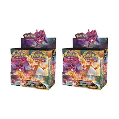 Poké TCG S&S Darkness Ablaze Booster Box 2x Lot