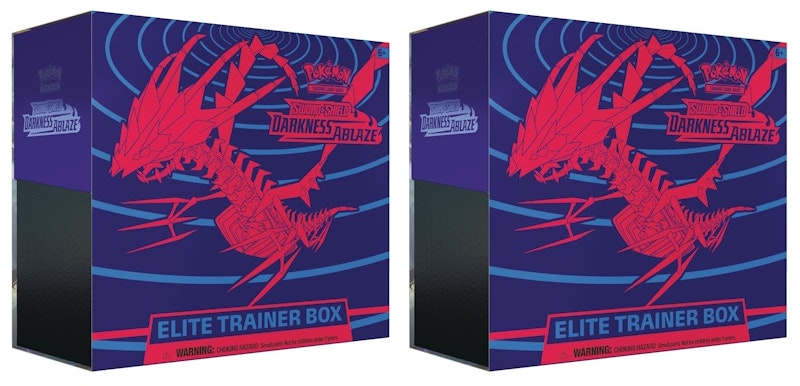 pokemon-tcg-sword-and-shield-darkness-ablaze-elite-trainer-box-2x-lot