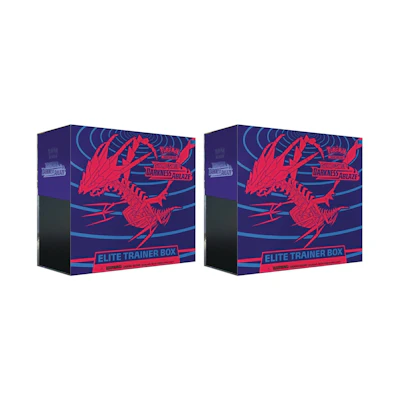 Poké TCG S&S Darkness Ablaze Elite Trainer Box 2x Lot