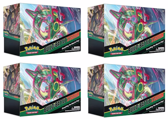 Pokémon TCG Sword & Shield Evolving Skies Build & Battle Stadium 4x Lot Buy Pokémon TCG Sword & Shield Evolving Skies Build & Battle Stadium 4x Lot