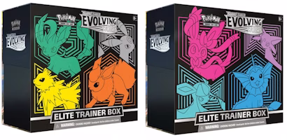 Pokémon TCG Sword & Shield Evolving Skies Elite Trainer Box 2x Bundle Pokémon TCG Sword & Shield Evolving Skies Elite Trainer Box 2x Bundle