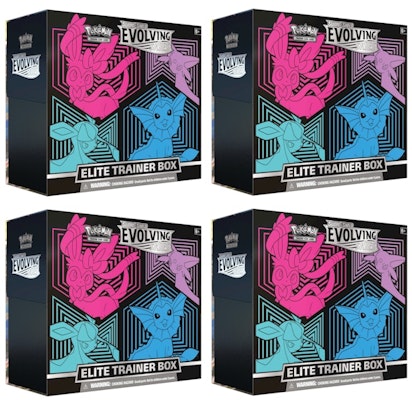 Caja Élite Entrenador Pokémon TCG Cielos Evolutivos Glaceon/Vaporeon/Sylveon/Espeon 4x Buy Caja Élite Entrenador Pokémon TCG Cielos Evolutivos Glaceon/Vaporeon/Sylveon/Espeon 4x