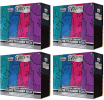 Pokémon TCG Sword & Shield Evolving Skies Pokémon Center Elite Trainer Box (Glaceon/Vaporeon/Sylveon/Espeon) 4x Lot Pokémon TCG Sword & Shield Evolving Skies Pokémon Center Elite Trainer Box (Glaceon/Vaporeon/Sylveon/Espeon) 4x Lot