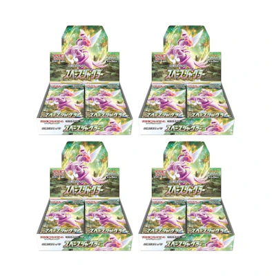 Poké TCG S&S Expansion Pack S10P Space Juggler Booster Box (JP) 4x Lot