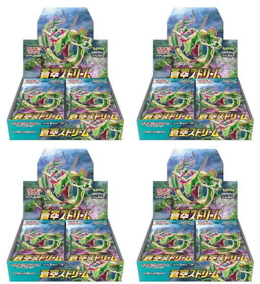 pokemon-tcg-sword-and-shield-expansion-pack-s7-r-blue-sky-stream-booster-box-4x-lot-japanese
