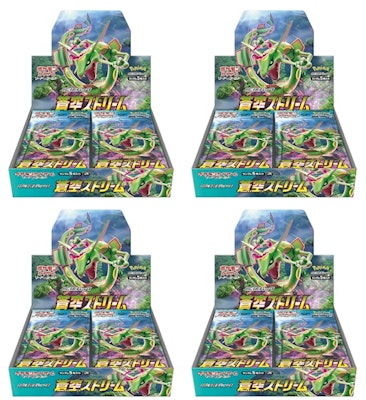 Kotak Booster Lot 4x Pokémon TCG S7R Blue Sky Stream (Jepang) Ekspansi Pedang & Perisai Buy Kotak Booster Lot 4x Pokémon TCG S7R Blue Sky Stream (Jepang) Ekspansi Pedang & Perisai