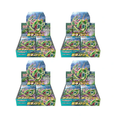 Pokémon TCG Sword & Shield Expansion Pack S7R Blue Sky Stream Booster Box 4x Lot (Japanese)