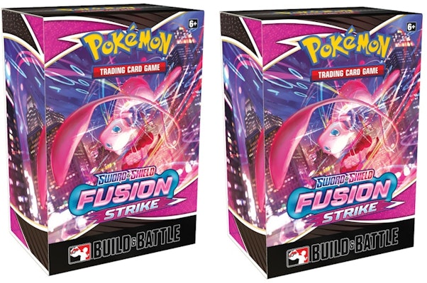 Pokémon TCG Sword & Shield Fusion Strike Build & Battle Box 2x Lot Buy Pokémon TCG Sword & Shield Fusion Strike Build & Battle Box 2x Lot