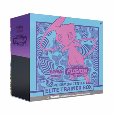 Poké TCG S&S Fusion Strike Pokémon Center Elite Trainer Box