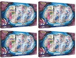 Pokémon TCG Sword & Shield Greninja V-UNION Special Collection Box 4x Lot Pokémon TCG Sword & Shield Greninja V-UNION Special Collection Box 4x Lot