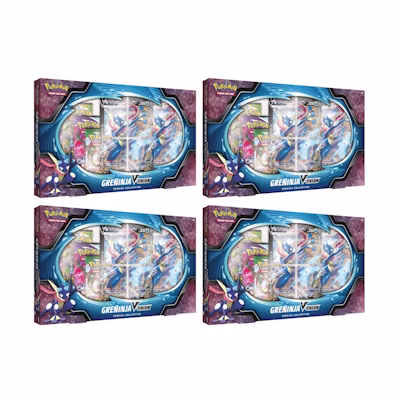 Poké TCG S&S Greninja V-UNION Special Collection Box 4x Lot
