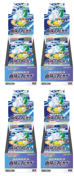 pokemon-tcg-sword-and-shield-incandescent-arcana-booster-box-japanese-4x-lot
