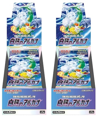 Pokémon TCG Sword & Shield Incandescent Arcana Booster Box (Japanese) 2x Lot Buy Pokémon TCG Sword & Shield Incandescent Arcana Booster Box (Japanese) 2x Lot