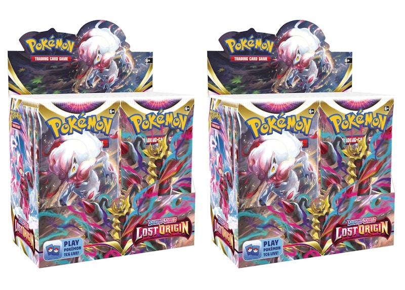 Pokémon TCG Sword & Shield Lost Origin Booster Box 2x Lot