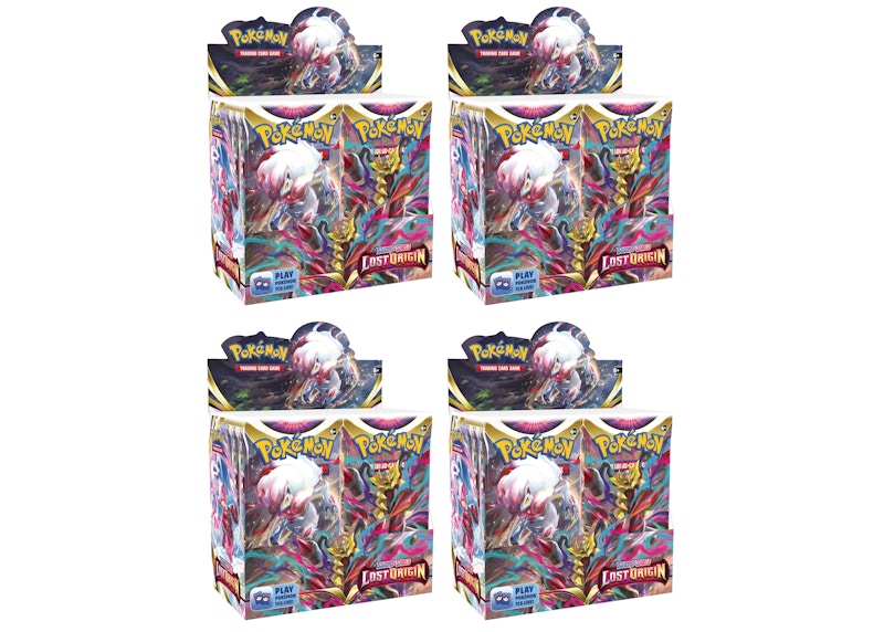 Pokémon TCG Sword & Shield Lost Origin Booster Box 4x Lot