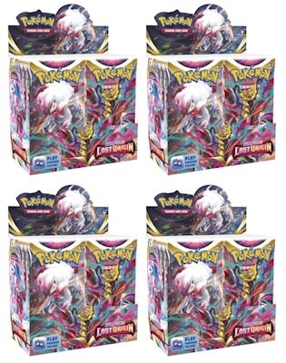Caja de 4x de Booster Pokémon TCG Espada y Escudo Origen Perdido. Buy Caja de 4x de Booster Pokémon TCG Espada y Escudo Origen Perdido.