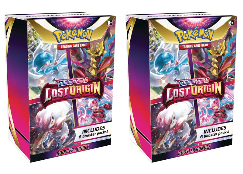Pokémon TCG Sword & Shield Lost Origin Booster Bundle 2x Lot