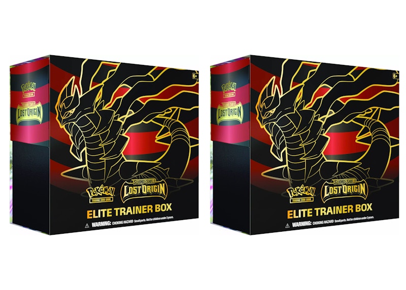 Buy Kotak Pelatih Elite 2x Lot Pokémon TCG Sword & Shield Lost Origin