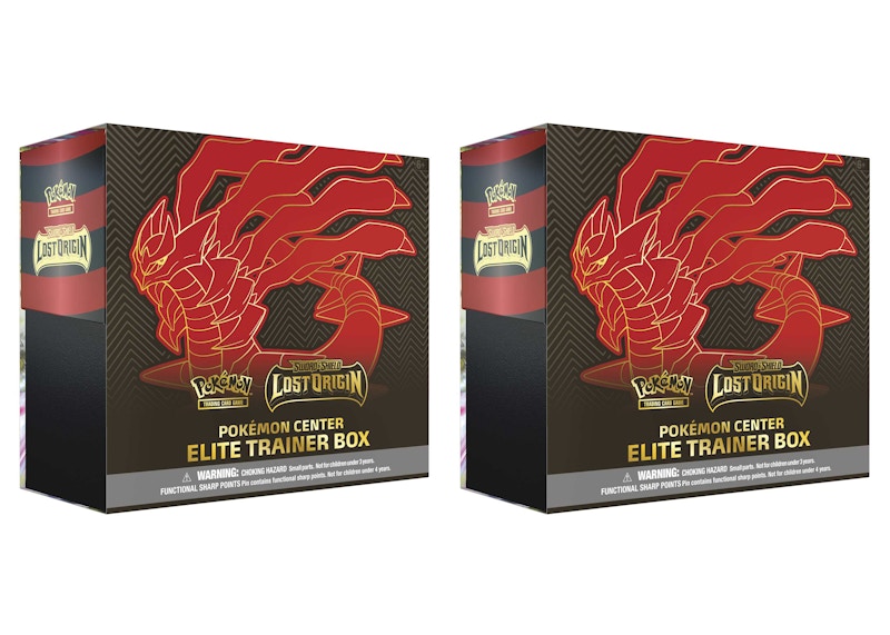 Buy Pokémon TCG Sword & Shield Lost Origin Elite Trainer Box Pusat Pokémon 2x Lot