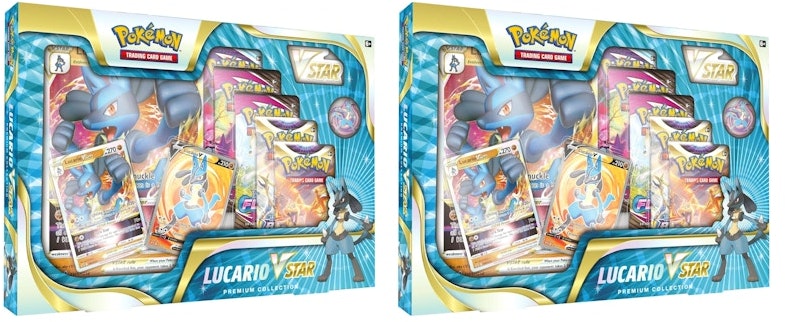 pokemon-tcg-sword-and-shield-lucario-vstar-premium-collection-box-2x-lot