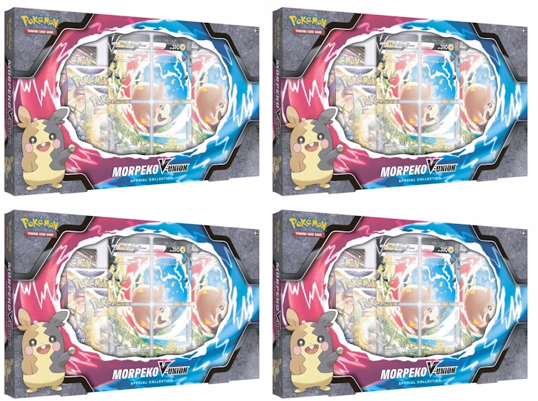 pokemon-tcg-sword-and-shield-morpeko-v-union-special-collection-box-4x-lot