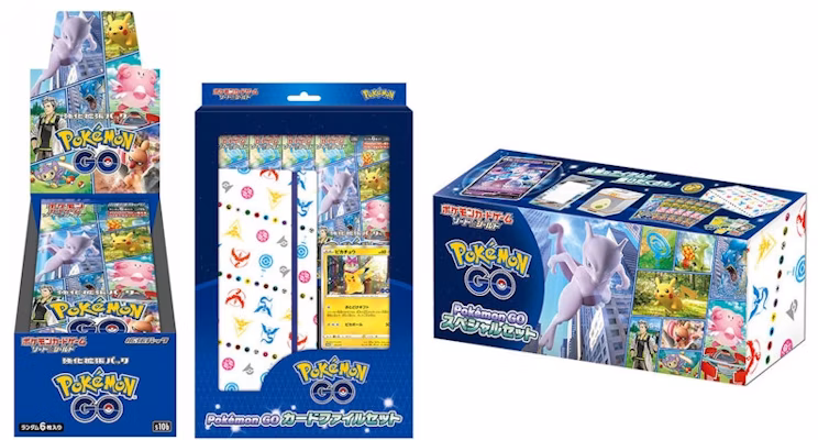 Pokémon TCG Sword & Shield Pokémon GO Booster Box/Card File Set/Special Set (Japanese) 3x Bundle Buy Pokémon TCG Sword & Shield Pokémon GO Booster Box/Card File Set/Special Set (Japanese) 3x Bundle