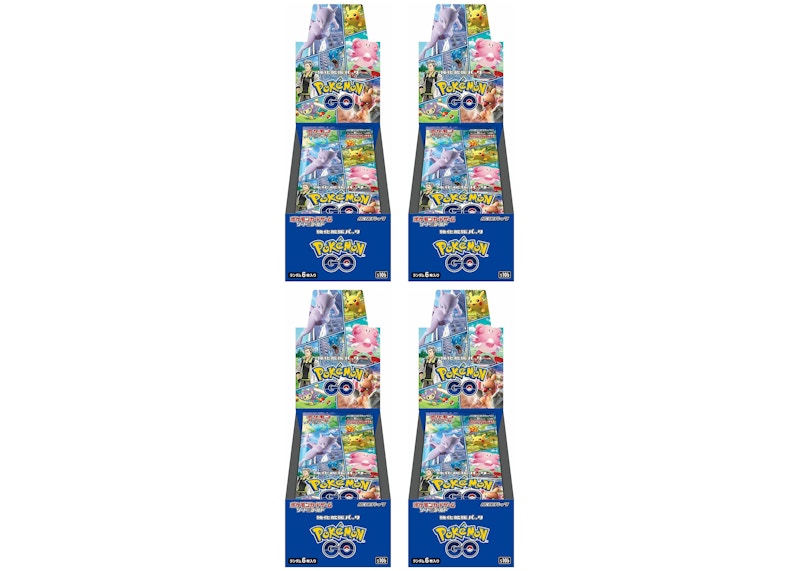 Pokémon TCG Sword & Shield Pokémon GO Booster Box (Japanese) 4x Lot