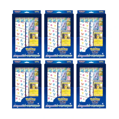 Poké TCG S&S Pokémon GO Card File Set (JP) 6x Lot