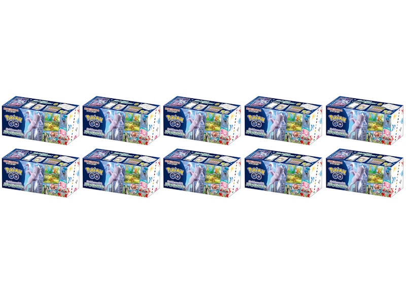 Buy 宝可梦卡牌 剑盾 宝可梦GO特别套装（日版）10盒装