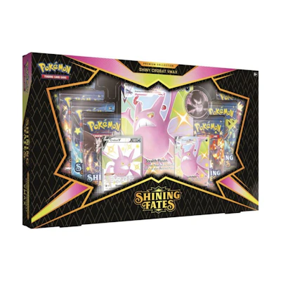 Pokémon TCG Sword & Shield Shining Fates Shiny Crobat VMAX Premium Collection